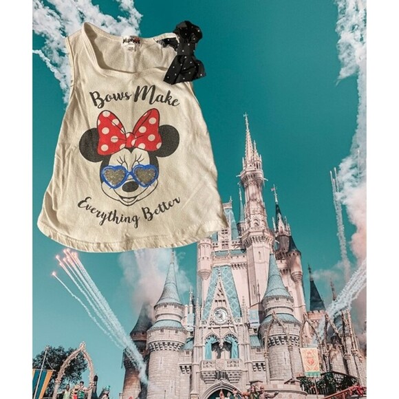 Disney Other - Disney Appliqué Graphic Tank Top